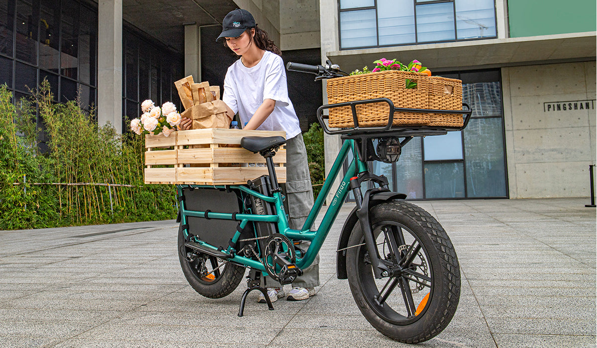 Fiido T2 Longtail Cargo E bike Vs. The Rad Power Bikes RadWagon 5