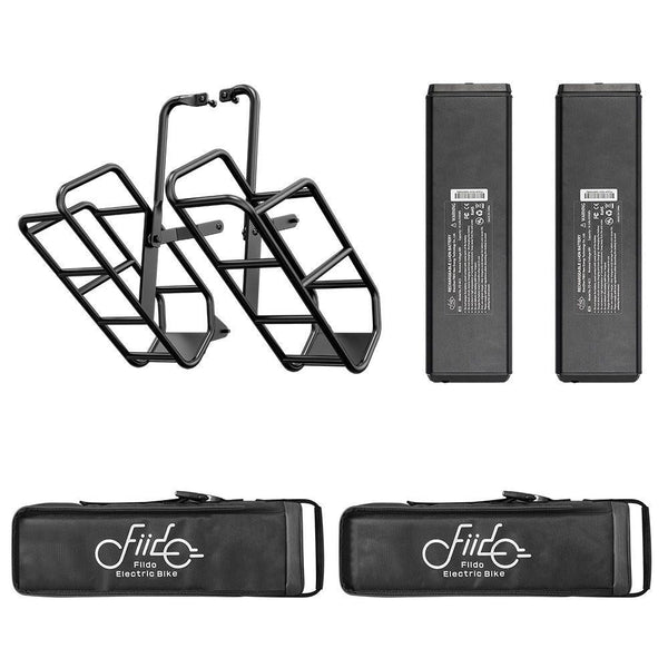 Extender Battery Combo(Battery Rack*1,Battery*2,Battery Bag*2) for Titan - Fiido CA